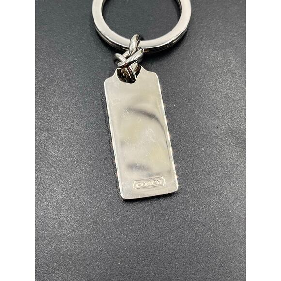 COACH LOZ Pave Lanyard Diamond Pink Enamel Keychain FOB
Purse Charm Tag New - Picture 6 of 8